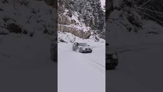 Audi a4 b7 3.0tdi snow drifting