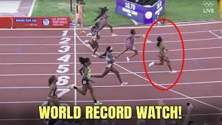 ShaCarri Richardson Goes Beast Mode Just Before the Olympics