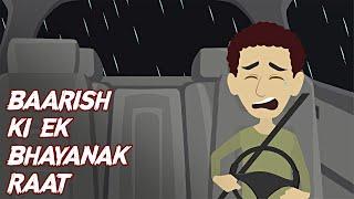 Barish Ki Ek Bhayanak Raat   Terror In The Rain Horror Story In Hindi