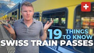 SWISS TRAIN PASSES 19 Things to Know  Swiss Travel Pass & Swiss Half Fare Card  Swiss Rail Passes