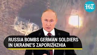 Russia-Germany Conflict Looms As Moscows Drone Blows Up Leopard Tank With German Troops  Watch