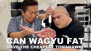 Can DR. GUGA Save The Cheapest Tomahawk With Japanese A5 Wagyu Fat?