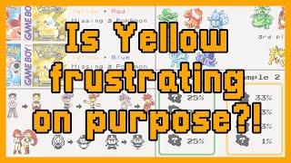 Catching em all in Pokémon Yellow? NO THANK YOU