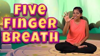 Five Finger Breathing  Fun Exercise for Kids to Improve Concentration  Yoga Guppy by Rashmi Ramesh