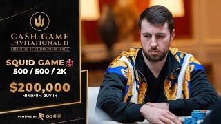 Triton Poker Series Cash Game Invitational II - Day 4 - SQUID GAME 