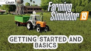Farming Simulator 19 - Getting Started and Basics - Xbox Series X  Xbox One  FS19