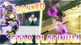 Using Star Platinum In Ranked  ROBLOX A Bizarre World Rewritten