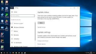 How to Fix All Windows 10 Update Errors 100% Works 0x80070422 0x80072ee7 0x8024a105802400420