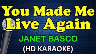 YOU MADE ME LIVE AGAIN - Janet Basco HD Karaoke