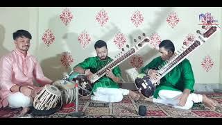 Todays music-Sitar duet  Raag- Jhinjhoti  Rendered by-Priya Bandhu-Abhishek & Shivang Mishra..