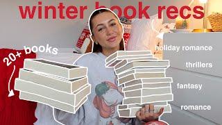 winter & holiday book recommendations ⭐️  bookmas day 4