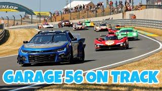 NASCAR Garage 56 on Track Footage Report at Le Mans + More