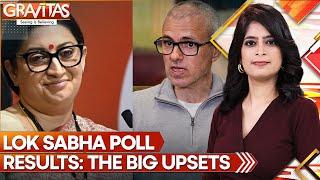 India Election Results Smriti Irani to Omar Abdullah The Big Losers in Lok Sabha Polls  Gravitas