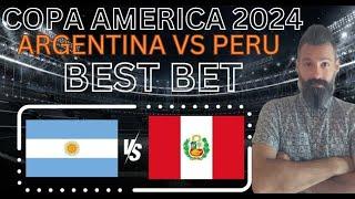 Argentina vs Peru Picks Predictions and Odds  2024 Copa America Best Bets 62924