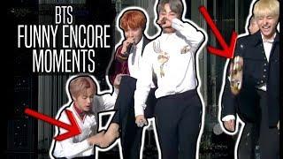 BTS  FUNNY ENCORE MOMENTS