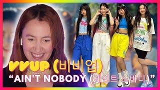 VVUP 비비업 Aint Nobody 에인트 노바디  Mireia Estefano Reaction Video