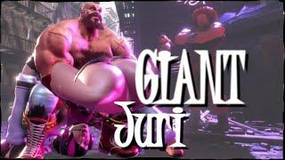 Zangief Wrestles GIANT Juri Pro Gamer  SF6 Fun MOD 4K