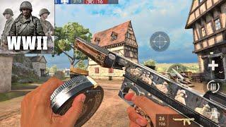 WORLD WAR HEROES WW2 FPS - ANDROID GAMEPLAY