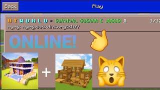 NEW • HOW TO PLAY MULTIPLAYER ONLINE SERVERS IN CRAFTWORLD MASTER BLOCK 3D - 2024