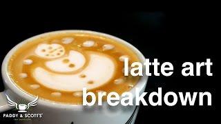 Snowman • Latte Art Breakdown