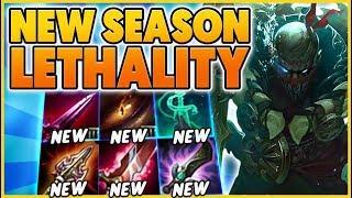 *NEW SEASON 10 ITEMS* FULL LETHALITY REWORK GAMEPLAY - BunnyFuFuu