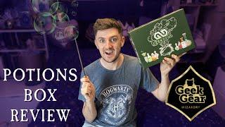 GEEKGEAR POTIONS UNBOXING REVIEW - THEGREGWHOLIVED