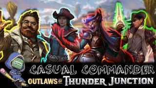 ROXANNE  STELLA LEE  VIHAAN  KELLAN   Outlaws of Thunder Junction EDH  Casual Commander