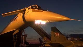 Как-то раз майской ночью... Ту-144 СССР-77106\Tu-144 in night