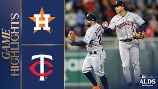 Astros vs. Twins ALDS Game 4 Highlights 101123  MLB Highlights