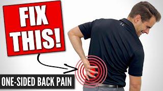 How To Fix Lower Back Pain On One Side Home Exercises