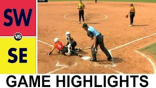 Southwest Region vs Southeast FULL GAME Highlights Bracket Championship  LLS World Series 2024