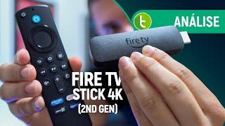 AMAZON FIRE TV STICK 4K 2ª GERAÇÃO traz MELHORIAS para ficar mais RÁPIDO  Análise  Review