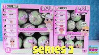 LOL Surprise Series 2 Tots & Lil Sisters Opening Doll Review  PSToyReviews