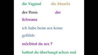 اصطلاحات آلمانی‌ با کلمه سکس