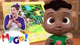 Codys Moving Day Song  CoComelon Nursery Rhymes  Kids Songs  MyGo Sign Language For Kids