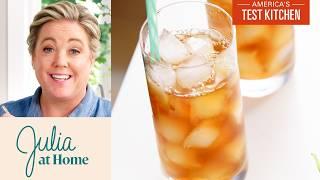 The Best Way to Sweeten Iced Tea Lemon Simple Syrup  Julia At Home S4 E2