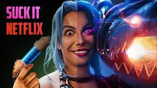 Netflix Animation in Real Life l Jinx Cosplay