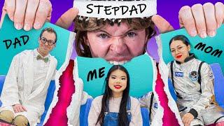 Dad Vs Stepdad Funny Parenting Hacks  Jock Vs Nerd Situations by Crafty Hacks