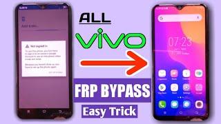 100% Fix Not Signed in set up phone Vivo  All Vivo Frp Bypass 2020  vivo Frp unlock without pc