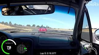 Sonoma Spec Miata Race - Intense Battle