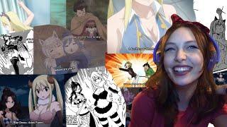 FAIRY TAIL EPISODE 15  EPISODE 292 REACTION  manga comparison 