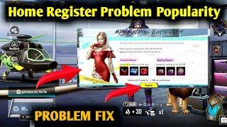 how to Home Popularity Battle Register Problem  How To Register Popularity Battle in Bgmipubg