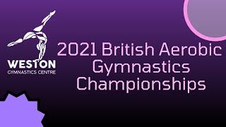 Lucille Carys FND 9Yrs - British Aerobic Championships 2021 - Weston Aerobic Gymnastics Club