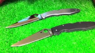 Обзор ножей Spyderco Police С07GP3 и С07P  Police и  Police III