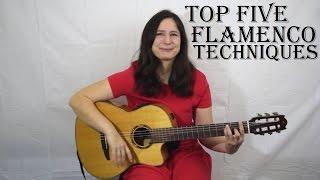 Top five Flamenco guitar techniques 