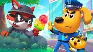 Police Officer and Missing Baby  Kids Cartoon  Safety Cartoon  Sheriff Labrador  BabyBus