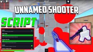 Unnamed Shooter Script  Hack GUI  Kill All Silent Aim ESP Hitbox Walkspeed