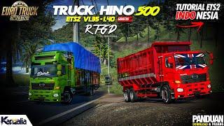 MOD TRUCK ETS2 HINO 500 RTGD REWORK ETS2 V1.35 - V1.40 GRATIS  DOWNLOAD MOD TRUCK ETS2 INDONESIA