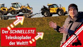 Dieci Agri Max Power X2 - der wohl schnellste Teleskoplader der Welt