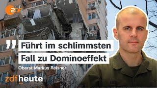 Bricht die Donbass-Front zusammen? Interview mit Oberst Reisner  ZDFheute live